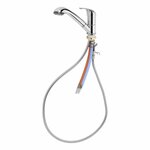 Miscelatore Keramik Kama con doccia estraibile Julia dia 33 mm cromato in scatola