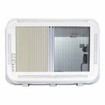 Botola per tetto 700 x 500 mm senza ventilazione permanente trasparente a led
