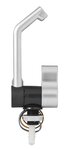 Rubinetto acqua fredda Style 2000 12V  dia 20 mm nichel opaco nero