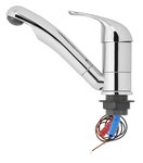 Miscelatore Keramik Carino 12V dia 33 mm cromato