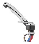 Miscelatore Keramik Deluxe dia 27 mm cromo nero