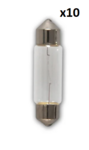 Lampada auto 12V 5W SV8.5 11x38 x10 pezzo