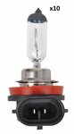 Lampadina auto 12V 55W PGJ19-2 H11 x10 pezzi
