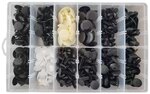 Assortimento di clip di fissaggio per tappezzeria da 340 pezzi