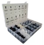 Assortimento di clip di fissaggio per tappezzeria da 340 pezzi