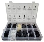 Assortimento di clip di fissaggio per tappezzeria da 340 pezzi