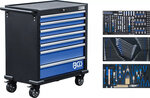 Carrello portautensili XL 7 cassetti con 301 utensili