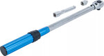 Set di chiavi dinamometriche adattatore + prolunga (1/2) 40 - 220 Nm 3 pz