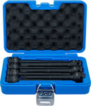 Serie di bussole lunghezza 150 mm (1/2) esagono interno 5 - 14 mm 7 pz