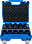 Set di bussole poligonale (1/2) 32 - 36 mm 10 pz