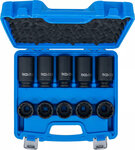 Set di bussole poligonale (1/2) 32 - 36 mm 10 pz