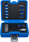 Serie di estrattori viti a esagono interno 1,5 - 10 mm / profilo a T (per Torx) T10 - T55 19 pz