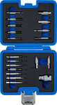 Serie di estrattori viti a esagono interno 1,5 - 10 mm / profilo a T (per Torx) T10 - T55 19 pz