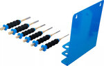 Serie di cacciaspine con protezione per le mani 180 mm 3 - 8 mm 6 pz