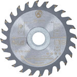 Lama per sega circolare con punte in metallo duro Ø 100 x 30 x 2,1 mm 24 denti