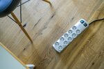 Multipresa 10 prese argenta 2m h05vv-f 3g1,5 prese a 5 vie commutabili