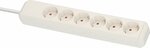 Presa multipla a 6 bianco 1,5 m h05vv-f 3g1,5