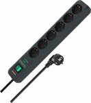 Dispositivi di protezione 13.500a 6 prese antracite 5m h05vv-f 3g1,5
