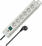Presa multipla 6 prese grigio chiaro 3m h05vv-f 3g1,5