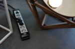Prolunga business a 6 prese nero grigio chiaro 5m h05vv-f 3g1.5