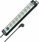 Presa multipla 8 prese nero grigio chiaro 5m h05vv-f 3g1,5