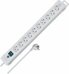 Presa multipla 10 prese bianco 3m h05vv-f 3g1,5