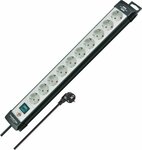 Presa multipla a 10 nero grigio chiaro 3m h05vv-f 3g1,5