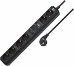 Connect wifi multipresa 1,5m h05vvv-f3g1,5 nero