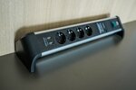 60.000a presa multipla con funzione di ricarica usb 4 vie 1.8m h05vv-f 3g1.5
