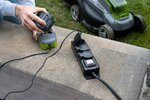 Multipresa con interruttore  ip44 a 3 prese nero 2m h07rn-f 3g1,5
