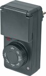 Timer con sensore crepuscolare DDT IP44 antracite