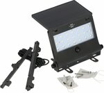 Faretto LED solare SOL 1000 Pad con rilevatore di movimento, 1000lm, IP65
