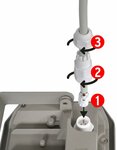 Riflettore LED AL 3050 P con rilevatore di movimento a infrarossi  30W, 3110lm, IP44
