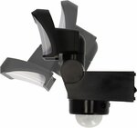 Faretto LED WS 2050 SP con rilevatore di movimento, 1680lm, IP44, nero