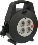 scatola per cavi 4 prese, nero grigio chiaro 15m H05VV-F 3G1,5