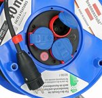 Garant IP44 carrete de cable 40m H05RN-F 3G2,5