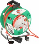 G IP44 Tamburo avvolgicavo Giardino 38+2m H05VV-F3G1.5 