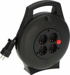 scatola per cavi VL2-X 4 prese nero 10m H05VV-F3G1.5