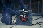 Professional Avvolgicavo da cantiere con Powerblock KC 3200 5 IP44, 33+5m H07RN-F 3G2.5