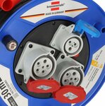 Avvolgicavo da cantiere industriale edile Garant CEE 3 IP44 30 m H07RN-F 5G2.5