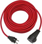 Prolunga per cantieri IP44 25m H07RN-F 3G1,5 rosso