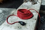 Prolunga per cantieri IP44 25m H07RN-F 3G1,5 rosso