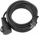 Prolunga per cantieri IP44 25m H07RN-F 3G1,5 nero