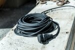 Prolunga per cantieri IP44 25m H07RN-F 3G1,5 nero