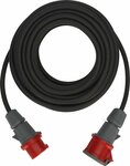 Prolunga CEE a 5 poli 400V 16A 25m H07RN-F 5G2.5 nera IP44