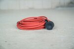 Prolunga per cantieri IP44 10m H07RN-F 3G1,5 rosso