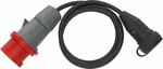 Cavo adattatore CEE IP44 1,5m nero H07RN-F 3G1,5 Spina CEE 400V 16A