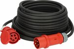 Cavo di prolunga CEE IP44 con invertitore di fase 10m nero H07RN-F 5G4,0 CEE 400V 32A