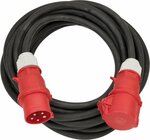Prolunga CEE 5 poli IP44 25m nero H07RN-F 5G6,0