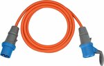 Prolunga CEE IP44 per campeggio marittimo 5m H07RN-F 3G2,5 arancione CEE 230V 16A spine e prese